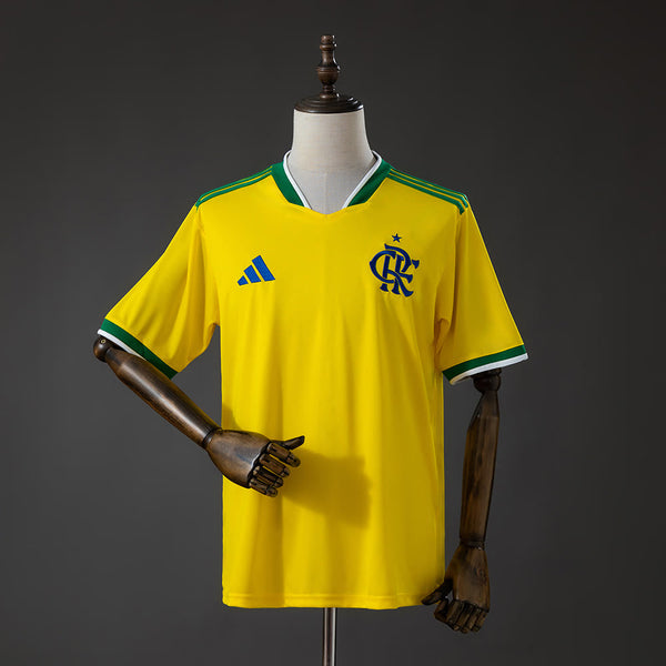Camiseta Flamengo Edición Especial Amarillo 26/27 Adultos