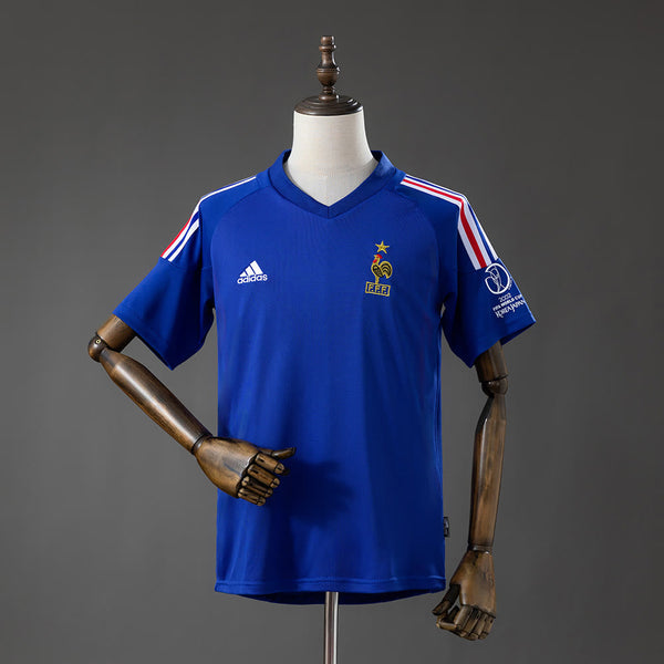 Camiseta Francia Local 2002 Adultos