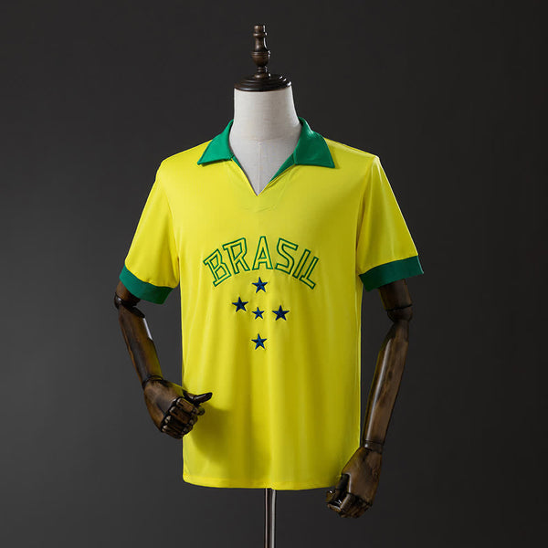 Camiseta Brasil Local Pelé 1958 Adultos