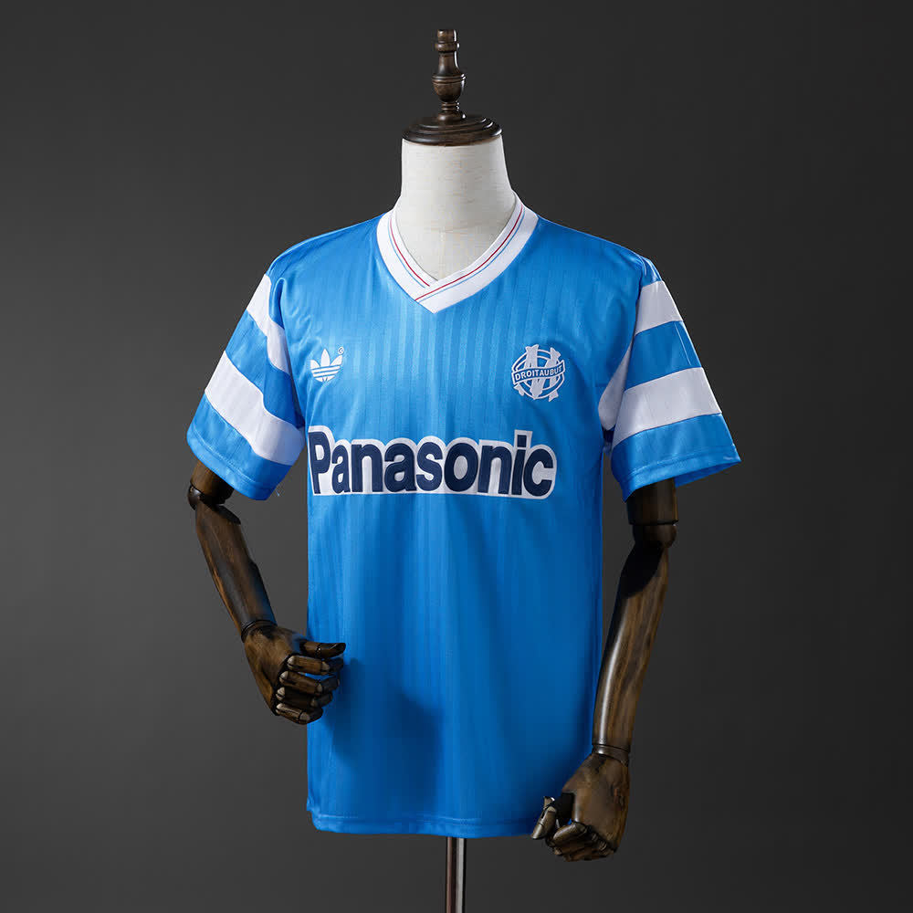 Camiseta Olympique de Marsella Visitante 1990 Adultos