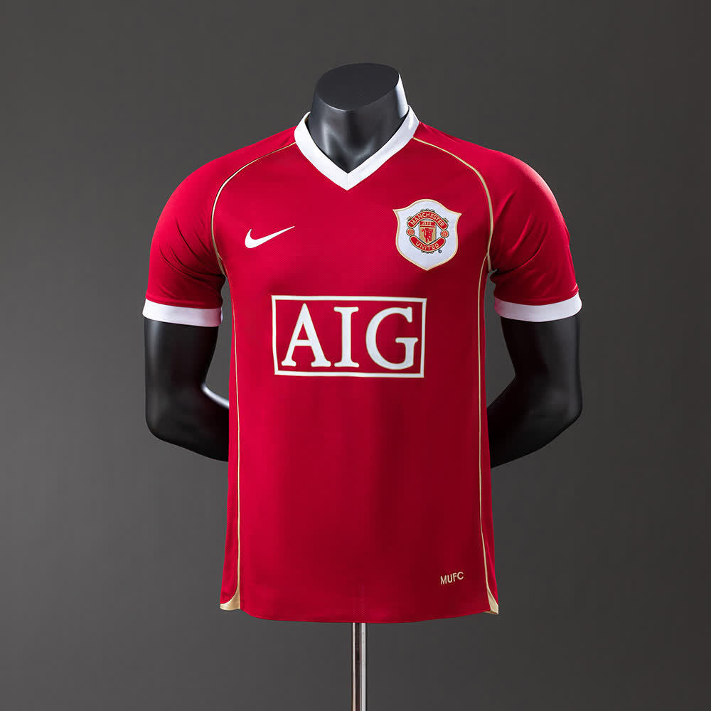 Camiseta Manchester United Local 06/07 Adultos [PLAYER VERSION]