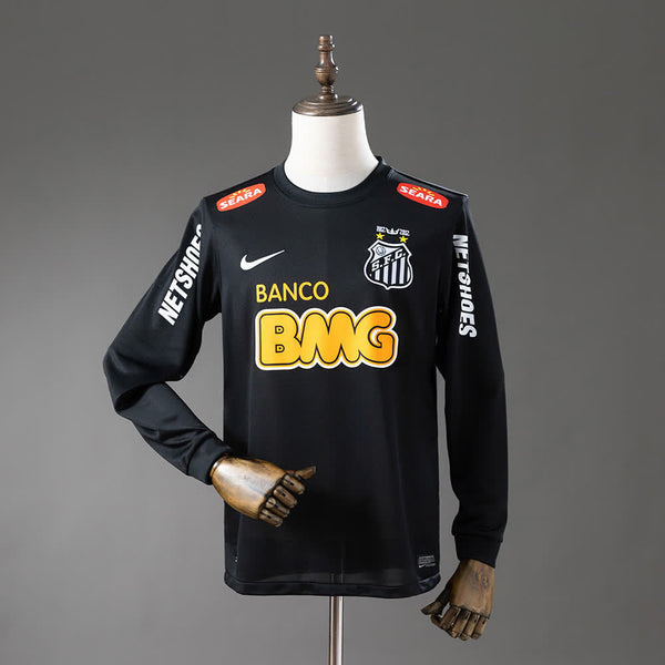Camiseta Santos Visitante Manga Larga 12/13 Adultos