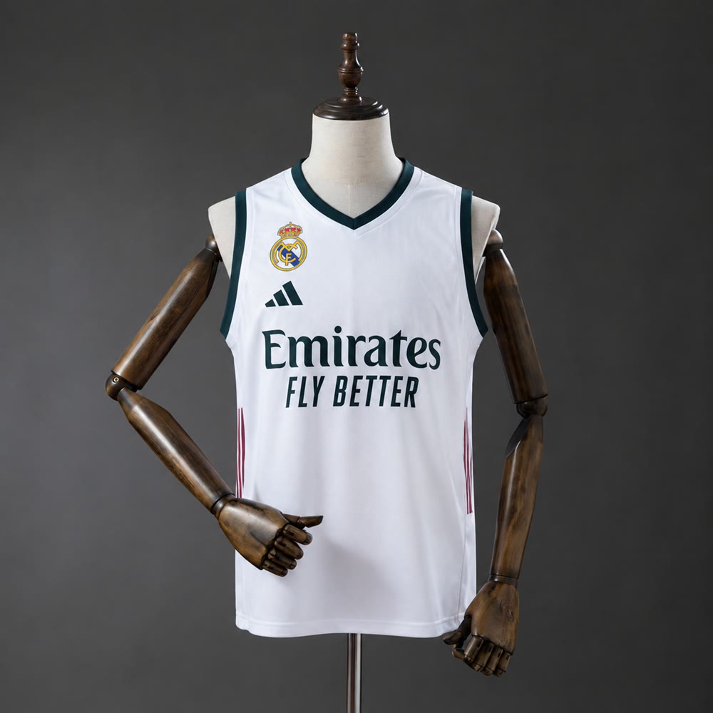 Camiseta sin Mangas Real Madrid Local 26/27 Adultos