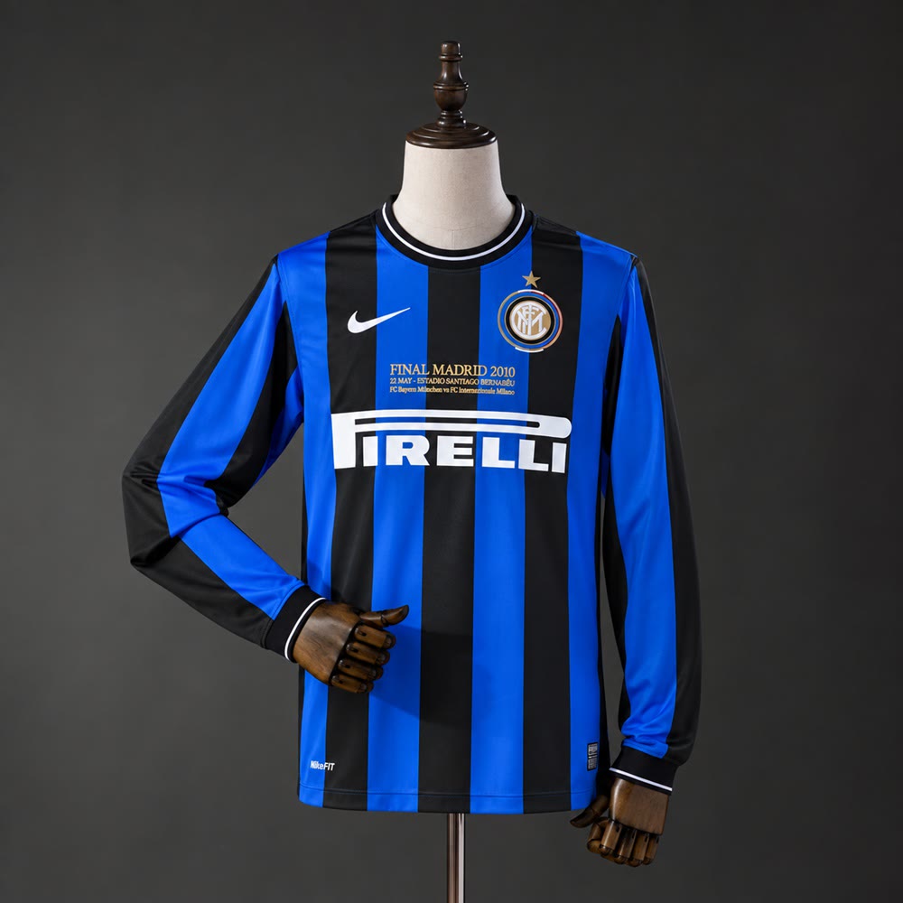 Camiseta Inter Local Manga Larga 2010 Adultos